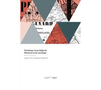 Flamberge, revue belge de littérature et de sociologie - Cantillon Arthur - Hachette Bnf - broché - Livre