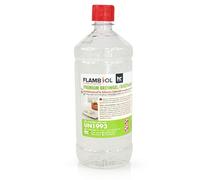 Flambiol Bioéthanol Premium en Gel (1 x 1 L) - Combustible pour Cheminée | Combustible Longue Durée, Idéal pour Cheminées d'Intérieur et d'Extérieur - Sans Fumée ni Suie - Flamme Stable et Sûre