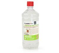 FLAMBIOL® Bioéthanol Premium en Gel (1x 1L) - Combustible Longue Durée, Idéal pour Cheminées d'Intérieur et d'Extérieur