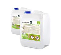 Flambiol Bioéthanol Premium en Gel (2 x 5 L) - Longue Durée - Efficace
