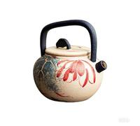 Flamboyant Koi Fish Master Théière Gaiwan Kungfu Chinois en céramique faite à la main Tasse à thé chinoise traditionnelle pour cérémonie du thé (théière flamboyante en forme de poisson koi)