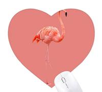 Flamboyant rouge Jeux de tapis de souris en forme de coeur