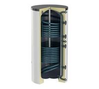 Flamco Flamco Chauffe-eau à accumulation Duo-Solar 400 l, d= 750, blanc, avec isolation Quantité:1