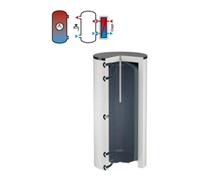Flamco Flamco Chauffe-eau de charge LS 1000 l, blanc, avec isolation EPS Quantité:1