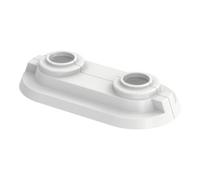 Flamco Flamco Double rosace RDC 50 50 mm, diamètre tuyau 15 mm, blanc Quantité:50