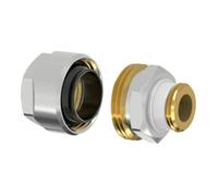 Flamco Flamco raccord de transition PLUS SRA AG G 1 1/4 Mx1 1/4", noir, laiton nickelé Quantité:1