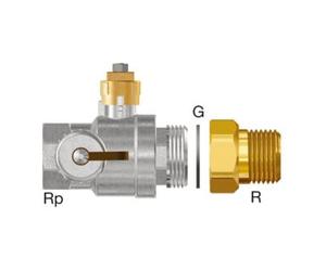 Flamco Flamco Robinet à boisseau sphérique Rp 1 1/4, DN 32 avec VSB, pour Flamcomat FG Quantité:1