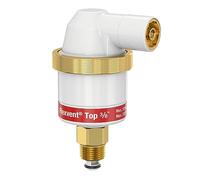 Flamco Flexvent purgeur automatique supérieur - Purgeur d'air pour radiateur Rp1/2 - Blanc - 28510