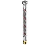 Flamco Meiflex tuyau armé M4325.1134.50 2000 "x 2000 " IG/AG, 25 x 500 mm, acier inoxydable, Chauffage salle de bain /climat