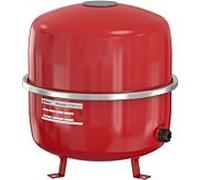 Flamco Vase d'expansion Flexcon 16956 35 l, 6 bar, R 3/4, pression d'entrée 2,5 bar, rouge