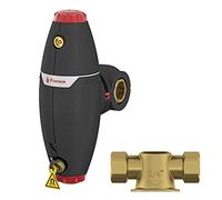Flamco XStream Vent-Clean DN20 (A)22 mm séparateur d'air chauffage central, réduit les pertes de chaleur - 11071