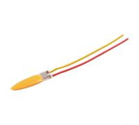 Flame Circuit imprimé LED pour loisirs créatifs - Simulation de lumière de bougie vacillante, circuit imprimé 3,35 x 0,8 cm avec fil de 70 mm, compatible 3-5 V - PCBA en forme de maïs