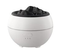 Flame Diffuseur d'huiles essentielles 360 ml Humidificateur à brume froide avec lumière LED 7 couleurs et effet de feu réaliste, arrêt automatique, ABS PP pour aromathérapie à la maison, chambre à