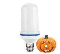 Flame Effect LED Flame Bulb - Flickering Fire Lamp, 4 Mode Warm Decorative Light Bulb for Porch Patio Bedroom | LED Bulbs Ambient Lighting for Home Restaurant Wedding Christmas Halloween