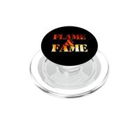 Flame & Fame BBQ Enthusiast Expression PopSockets PopGrip pour MagSafe