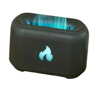 Flame Humidifier, Fire Humidifier | 7 Color Light 3D USB Powered Flame Diffuser, Cool Mist 150ml Aromatherapy Machine, Colorful USB Powered Silent Electric Aromatherapy Machine with Colors Light