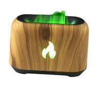 Flame Humidifier, Fire Humidifier | 7 Color Light 3D USB Powered Flame Diffuser, Cool Mist 150ml Aromatherapy Machine, Colorful USB Powered Silent Electric Aromatherapy Machine with Colors Light