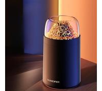 Flame Mountain Humidificateur USB 300 ml Style Volcan Aromathérapie Diffuseur avec Fonctionnement Silencieux 25dB et Purification de l'air pour Maison Chambre ou Bureau Blanc