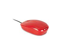 Flame - Souris - droitiers et gauchers - optique - 3 boutons - filaire - USB - rouge
