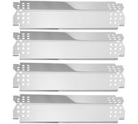 Flame Tamer pour Nexgrill 720-0830H 4 couvercles de brûleur pour Grill Master 720-0697 Pièces de rechange Home Depot 720-0888N 720-0888 720-0864 720-0896B 720-0783X Plaque chauffante