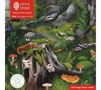 Flame Tree Gift Adult Sustainable Jigsaw Puzzle Anna Stead: Deep in The Forest: 1000-pieces. Ethical, Sustainable, Earth-Friendly