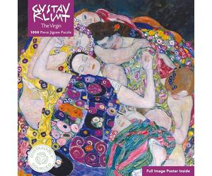 Flame Tree Gift Adult Sustainable Jigsaw Puzzle Gustav Klimt: The Virgin: 1000-pieces. Ethical, Sustainable, Earth-Friendly