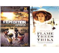 Flame Trees Of Thika Memoir Of An African Childhood , Expedition Africa an Explorers Adventure : A&E 5 Disc African Adventure Collection