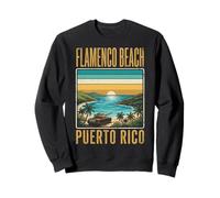 Flamenco Beach Culebra Island Puerto Rico Sweatshirt