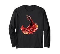 Flamenco Dance is My Passion Aquarelle Manche Longue