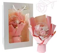 Flamenco Mystique Bouquet de fleurs de savon parfumées dans un sac cadeau avec lumière LED - Ball BUK14R