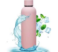Flamenco Mystique Bouteille à eau 500 ml Thermobouteille Acier inoxydable SOFT TOUCH rose clair BD46R