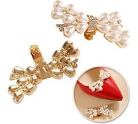 Flamenco Mystique Clips de chaussures avec cristaux et perles 2 pcs. KDB52