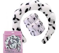 Flamenco Mystique Set de bandeaux et bracelets cosmétiques en léopard blanc pour femmes O540BSZ