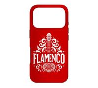 Flamenco Spanish Guitar - Flamenco Guitar Art Coque pour iPhone 17 Pro