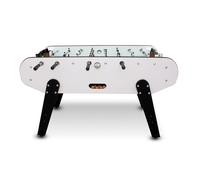 CONCEPT USINE | Babyfoot Bois Blanc Flamengo | Style Bistrot Design Moderne | Stable et Solide | Baby-Foot de Haute Qualité | Jeu Idéal pour se Divertir en Famille ou Entre Amis | Déco Fun et Ludique