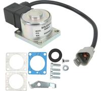 Flameout -Electrovanne 12V Arrêt d'arrêthaute performance pour moteur diesel Hatz L M