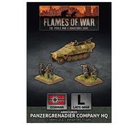 Flames of War: Fin de guerre: Allemand: QG de la société Panzergrenadier (GBX68)