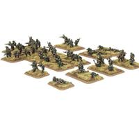 Flames of War Infantry Platoon: German Infanterie, 2020, 14+, 156+, Classique, Unisexe, Plastique, Assemblage requis, 12 unités, Anglais