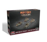Flames of War Jeep Recce Troop - Section SAS