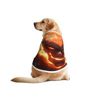 Flameskull T-shirt confortable pour chien de grande et moyenne taille Idéal pour un usage quotidien
