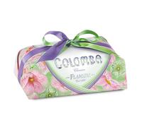 FLAMIGNI Colombe de Pâques classique de 750 g, avec oranges confites et raisins secs, levage naturel, glaçage aux amandes, emballée à la main, dessert traditionnel fabriqué en Italie