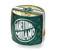 FLAMIGNI, Panettone Artisanal Type Milan Haut en Boîte Métallique, 500 g
