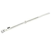 Flamingo ALP Monte Carlo Collier pour Chien Blanc 24 cm 11 mm