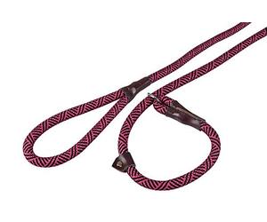 Flamingo ALPS Laisse Étrangleur pour Chien Rose 165 cm 12 mm