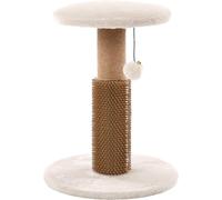 Flamingo Arbre À Chat Bea - Gris Et Anthracite - 32x32x40,5 Cm - La Plus Grande Sélection De Griffoirs De Qualité Supérieure Avec Griffoirs En Sisal Et Plateforme