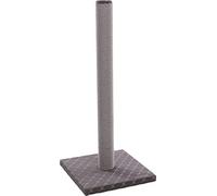 Flamingo Arbre à Chat Emily Gris - 39,5x39,5x90cm - Poteau à Chat - Plaque de Base rembourrée