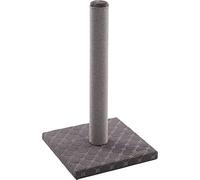 Flamingo Arbre à Chat Emma Gris - 34,5x34,5x60,5cm - Poteau à Chat - Plaque de Base rembourrée