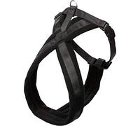Flamingo Asp Cross Harnais pour Chien Noir 74-100 cm 25 mm