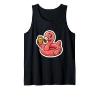 Flamingo avec Boisson Débardeur