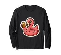 Flamingo avec Boisson Manche Longue